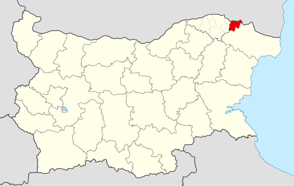 Кайнарджа, местоположение от високо